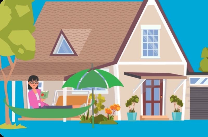 Finance of America's HomeSafe Second reverse mortgage loan explainer video