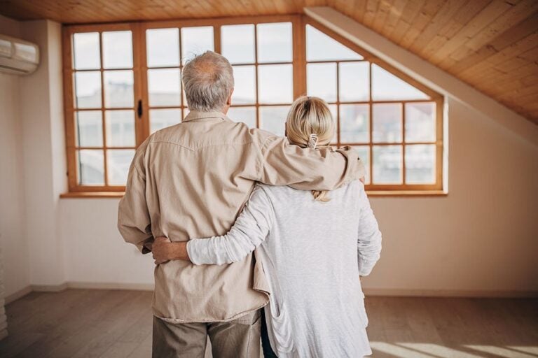 A couple considering paying off their reverse mortgage